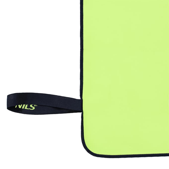 NILS CAMP NCR11 - Microvezel Handdoek - 140x70 cm - Lichtgewicht - Sneldrogend - Groen