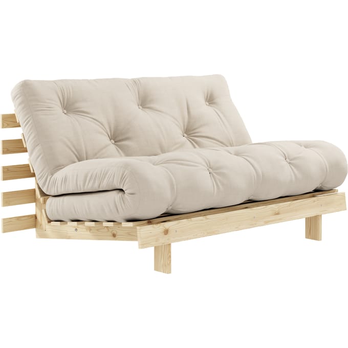 Karup Slaapbank Roots 140 - 747 Beige - 100 raw