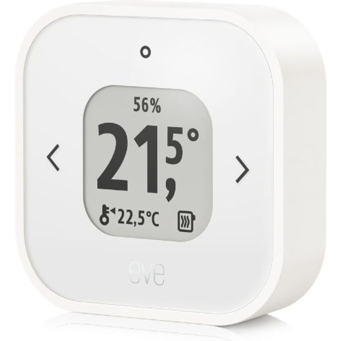 Eve Thermo Control (Matter) – Temperatuursensor en bediening voor Eve Thermo (Matter) - Wit