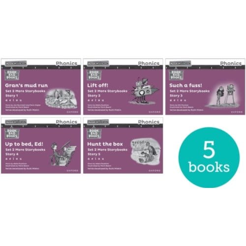 Read Write Inc. Phonics: Purple Set 2 More Black & White Storybooks (Pack Of 5) - Read Write Inc. - Gill Munton