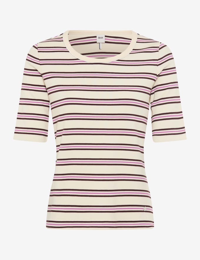 Brax Dames Shirt  Style CARINA S soft ecru, crèmewit, maat 42