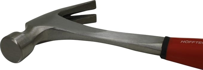 Hofftech Klauwhamer - Getemperde stalen kop - Ergonomische handgreep - 450 gram