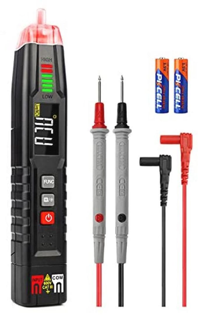 Slimme Digitale Multimeter en Spanningstester voor Voertuigen - Draaiveldmeetapparaat en Accutester