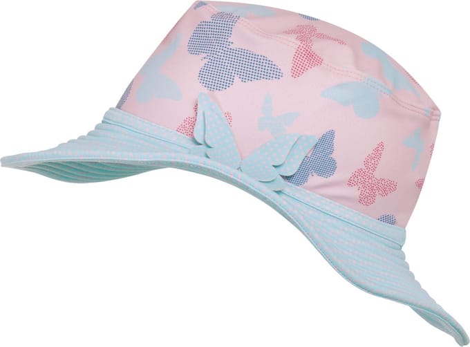 Playshoes Kinder UV-Schutz Sonnenhut Schmetterlinge Rosa-55cm