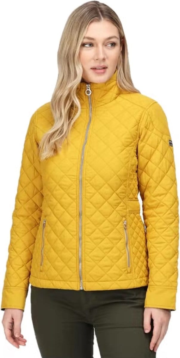 Regatta Dames Charleigh Jas Mustard Seed Maat S/36