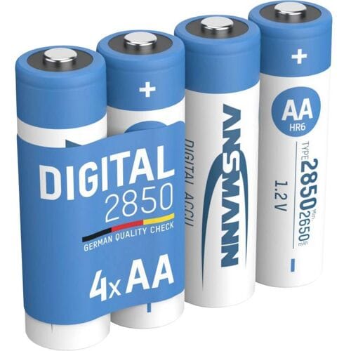 Ansmann Digital HR06 Oplaadbare AA batterij (penlite) NiMH 2650 mAh 1.2 V 4 stuk(s)