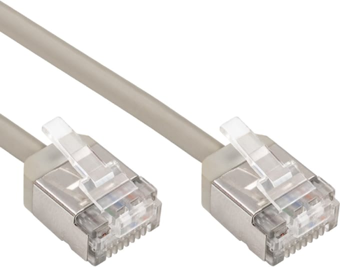 Maxtrack TI54-0,5L RJ45 Netwerkkabel, patchkabel CAT 8.1 U/FTP 0.5 m Flexibel 1 stuk(s)