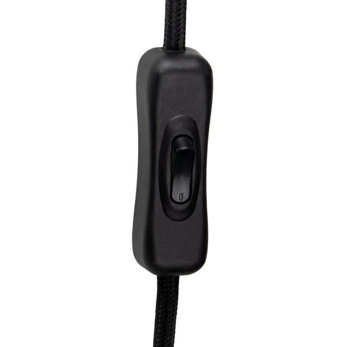 Globen Lighting tafellamp Lou, zwart/wit, hoogte 55 cm