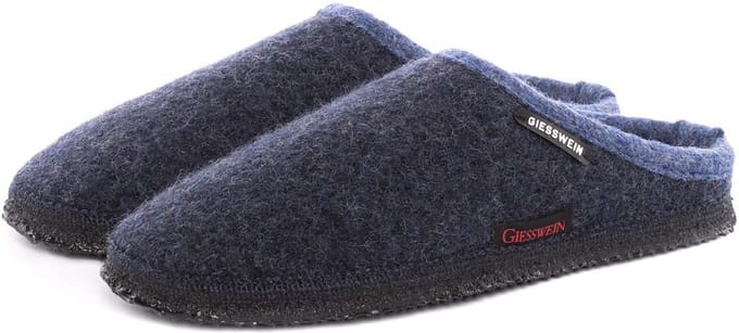 Giesswein Sloffen - Maat 36 - Unisex - navy,blauw