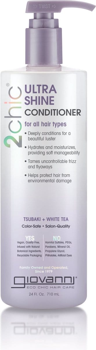 Giovanni Cosmetics - 2chic - Ultra-Shine Conditioner with Tsubaki & White Tea - 710 ml