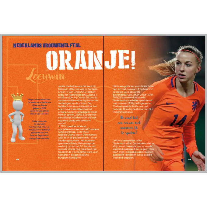 Boek Voetbalavonturen Met Jackie Groenen