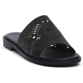 Platte sandalen Frau LONDON NERO