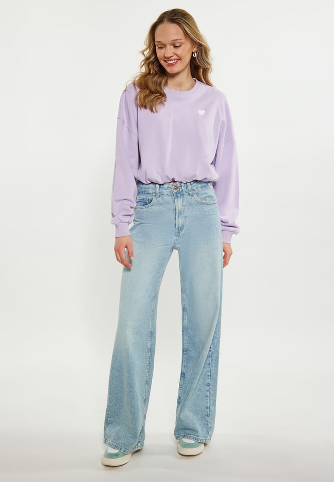 Mymo Sweatshirt Dames Lavendel