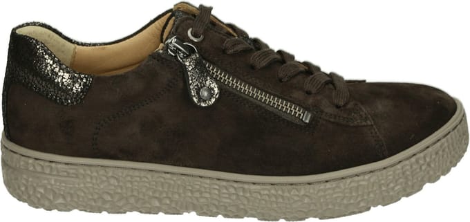Hartjes - 162.1401/34 - Dames veterschoenen - Kleur: Bruin - Maat: 41