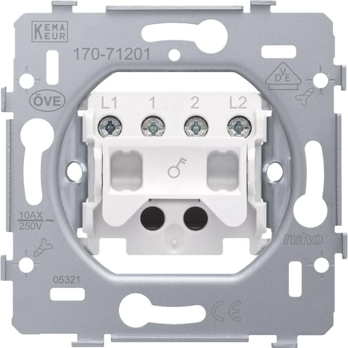 Niko Installatieschakelaar - 170-71201 - E2A52