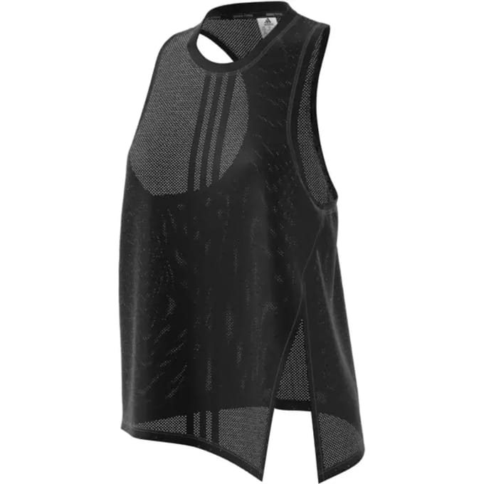 adidas Performance HIIT AEROREADY Quickburn Training Tanktop - Dames - Zwart - M