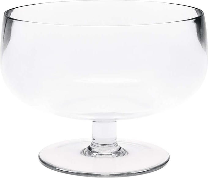 Zak! Designs ijsschaaltje Drinkwaren Stacky 10 cm Transparant