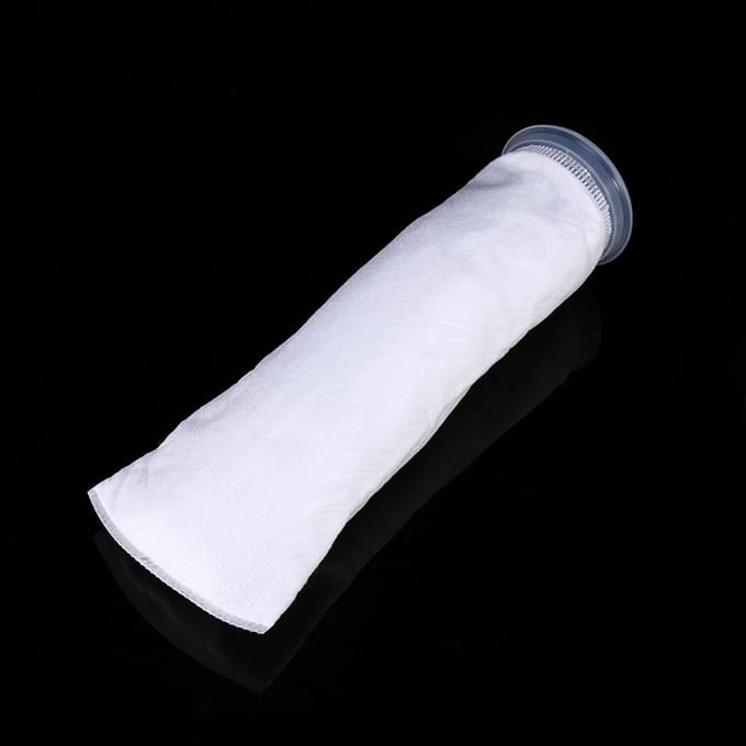 Visaquarium Filter Mesh Zak Lichtgewicht Aquarium Ring Filters Sok 200um white