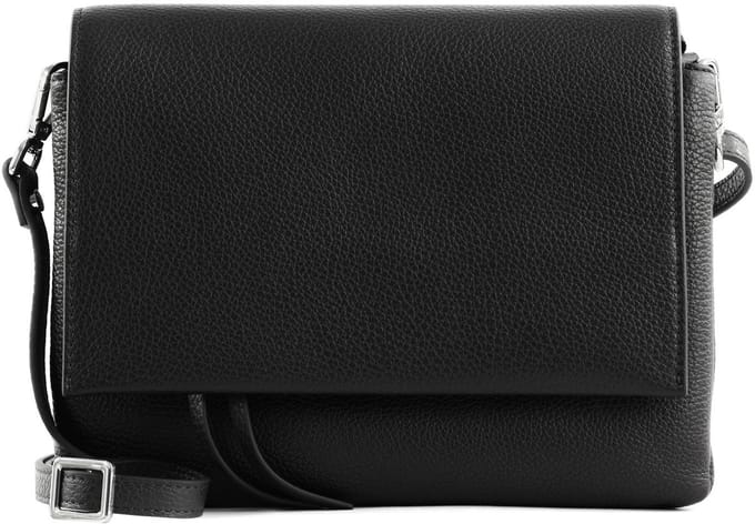 Gianni Chiarini Three Crossbodytas Kleine Dames - Leer - Zwart