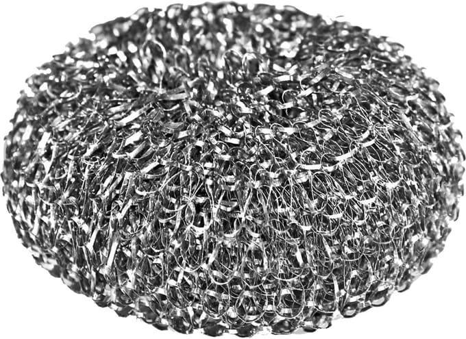 Peggy Perfect RVS-pannenspons Mega, zilver