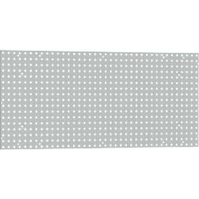 Geperforeerd paneel, om op te hangen, 1950 x 900 mm, lichtgrijs RAL 7035