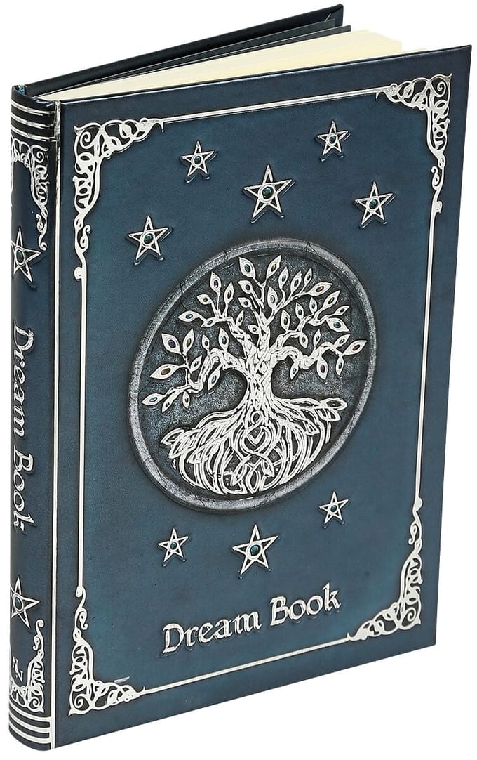 Nemesis Now - Gothic Bureau- & Schrijfgerei - Embossed Dream Book - voor Geen - blauw