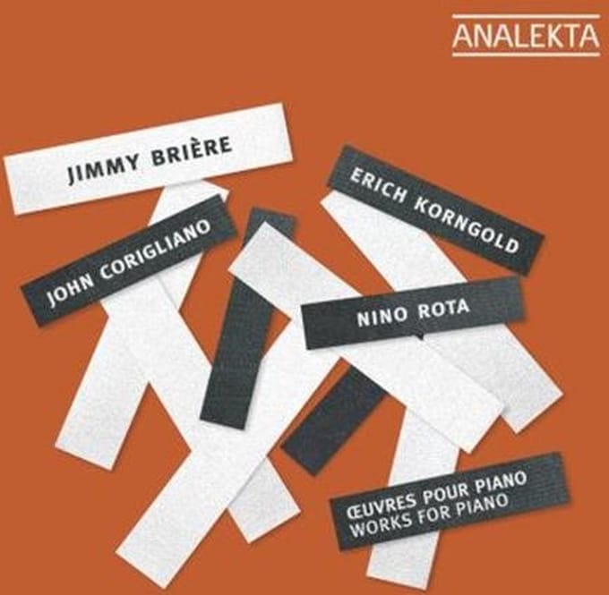 Jimmy Briere - Works For Piano (CD)