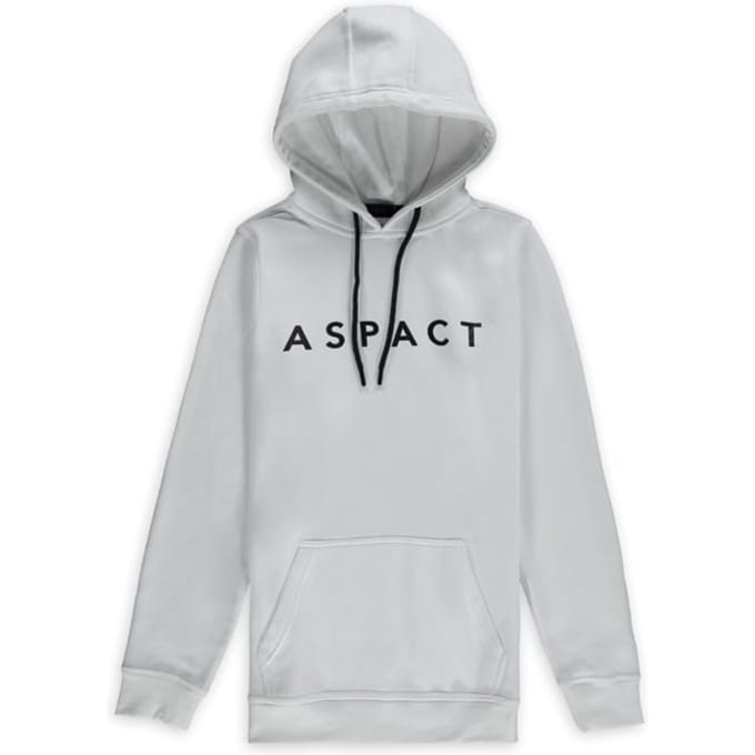 ASPACT Cannes Hoodie White Taglia: L | Felpe con cappuccio Outlet | Unisex | Bianco