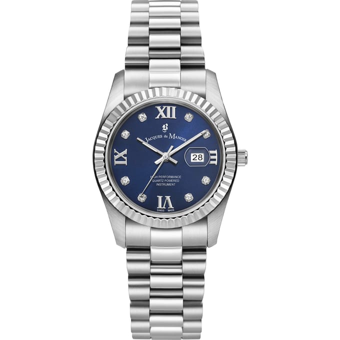 Jacques du Manoir - Inspiration Roman - JWL01307 - Dames - Horloge - Ø34