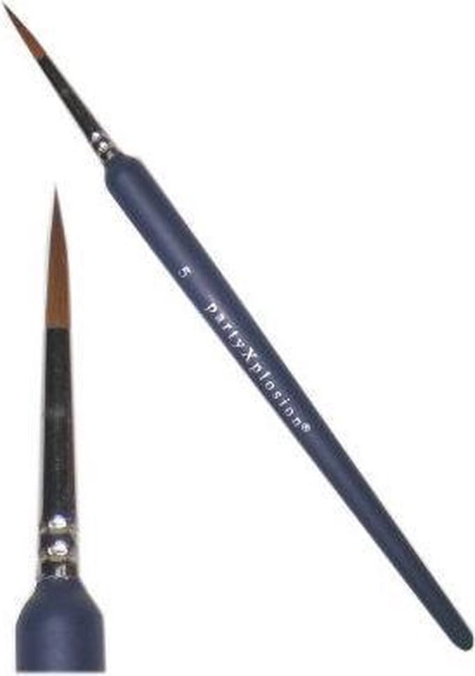 PXP penseel spits + dikke steel nr 0 mt. Ã˜ 0.5 mm