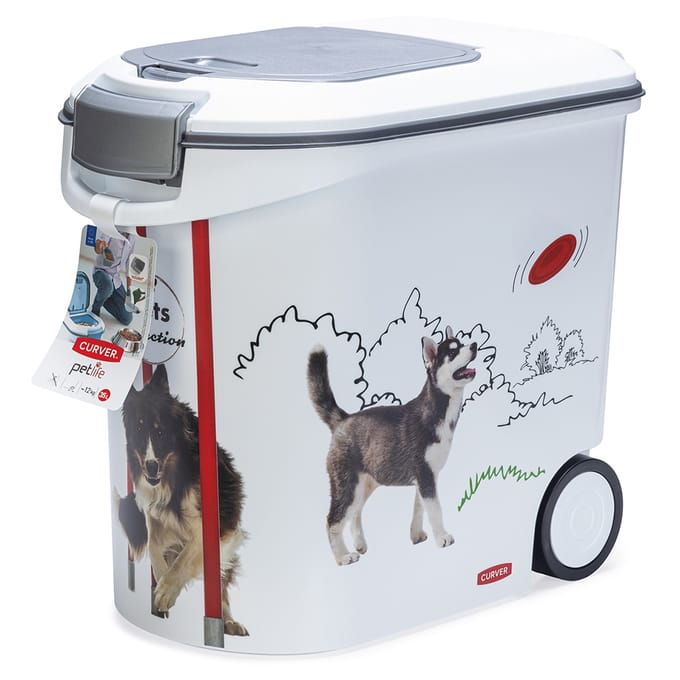 tot 12 kg droogvoer - Curver Voerton Hond