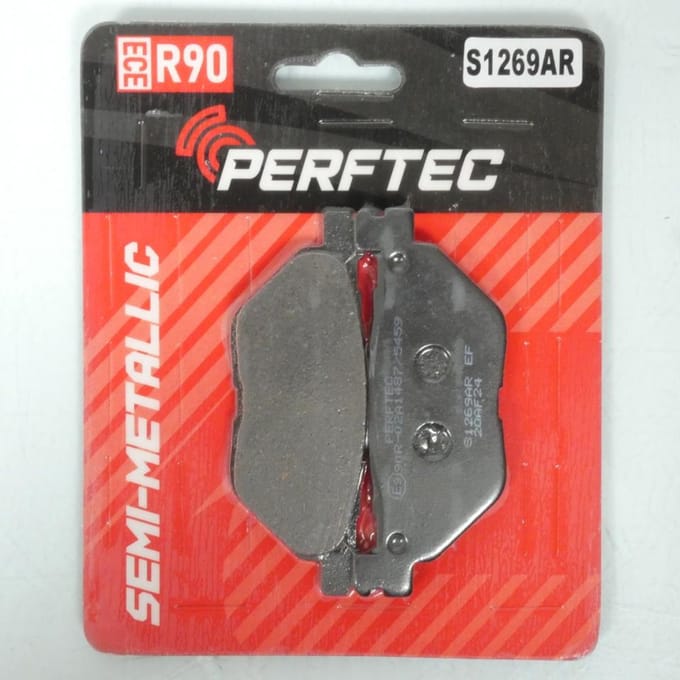 Plaquette de frein Perftec pour Moto Yamaha 1300 XVS Custom 2014 à 2016 AR Neuf