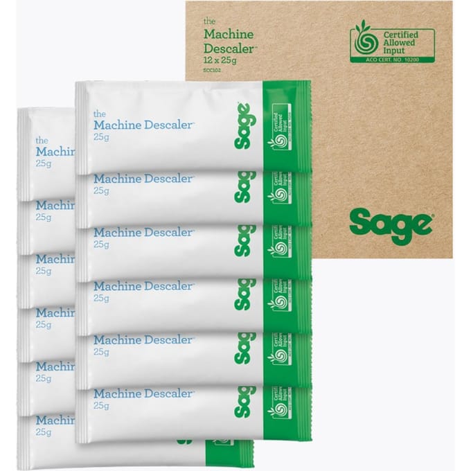 Sage Organic Descaler - 12 pack Koffiemachineontkalker