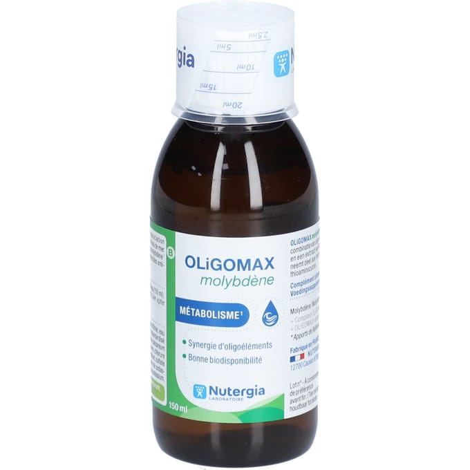Nutergia Oligomax Molybdeen 150 Oplossing