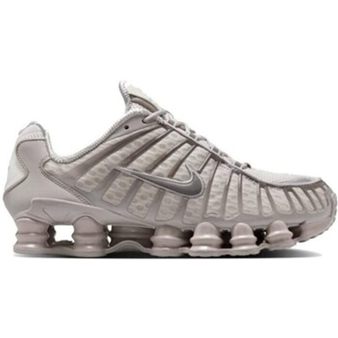 Nike Shox TL - Maat 40 - Light Orewood Brown/College Grey/Metallic Silver/Cave Stone / Bruin Grijs - Shox - Lifestyle - Heren Sneakers voor Mannen