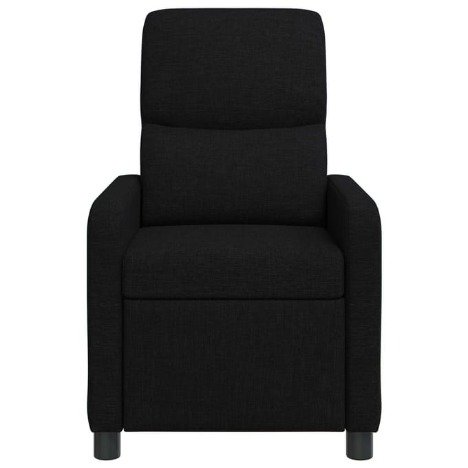 vidaXL - Recliner - Zwart - Polyester