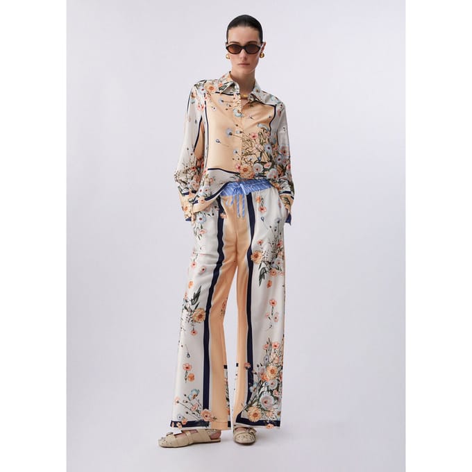 Liu Jo Pant Ts Nav Lungo Broeken Dames - Multi - Maat 36