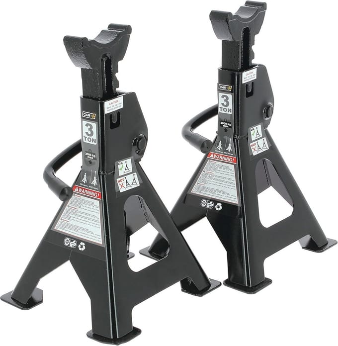 Stabilisatie set voor auto - set van 2 steunstangen tot 3 ton