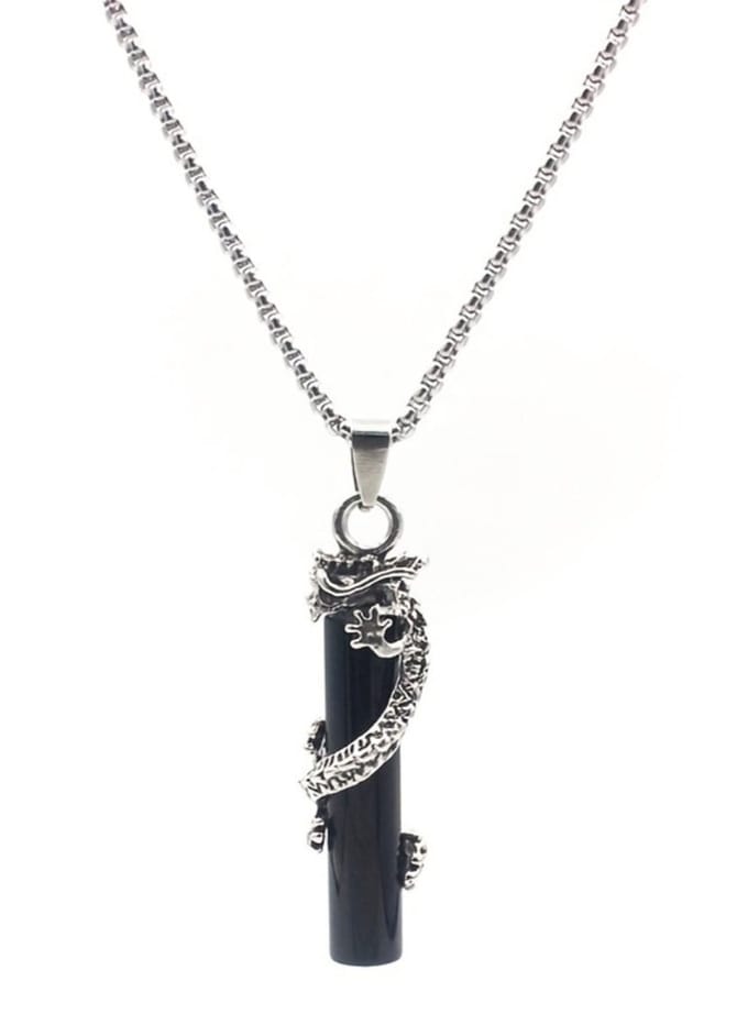 Ketting Dragon Wrap Pendant | Draak | Punk | Vintage