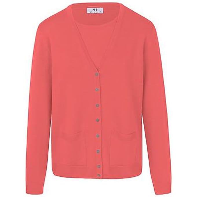 Twinset 100% scheerwol Van Peter Hahn pink