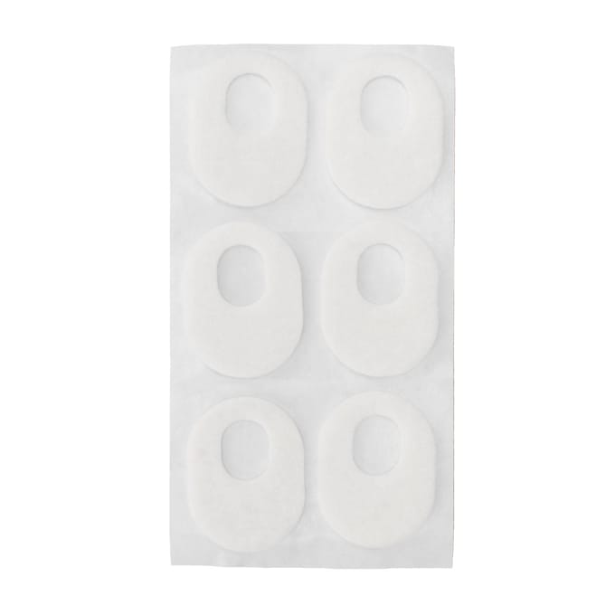 10 Vel Ovaal Maïs Kussen Mannen Vrouwen Witte Voetpijn Verlichting Zelfklevend Eelt Kussen Pads white