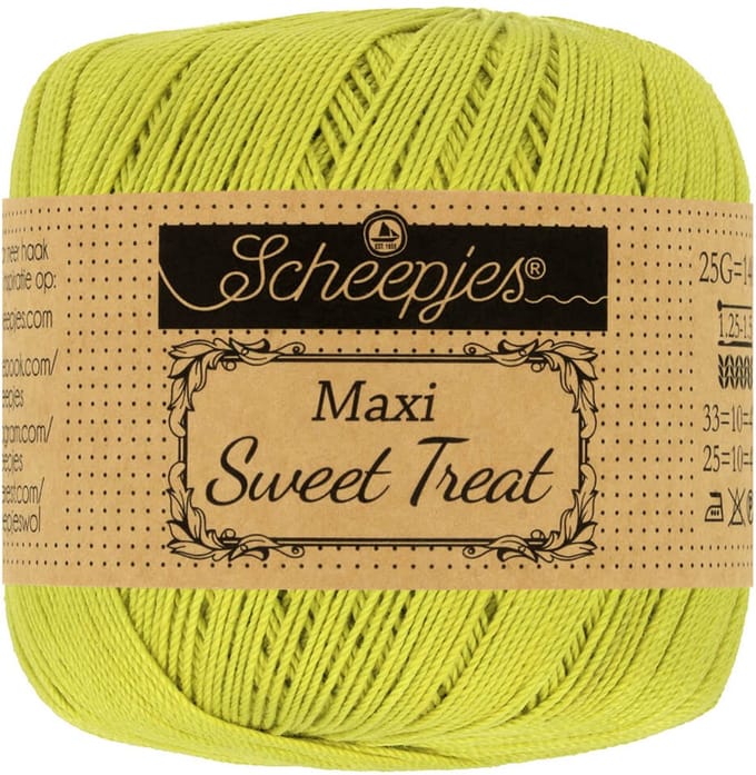Scheepjes Maxi Sweet Treat - 245 Green Yellow