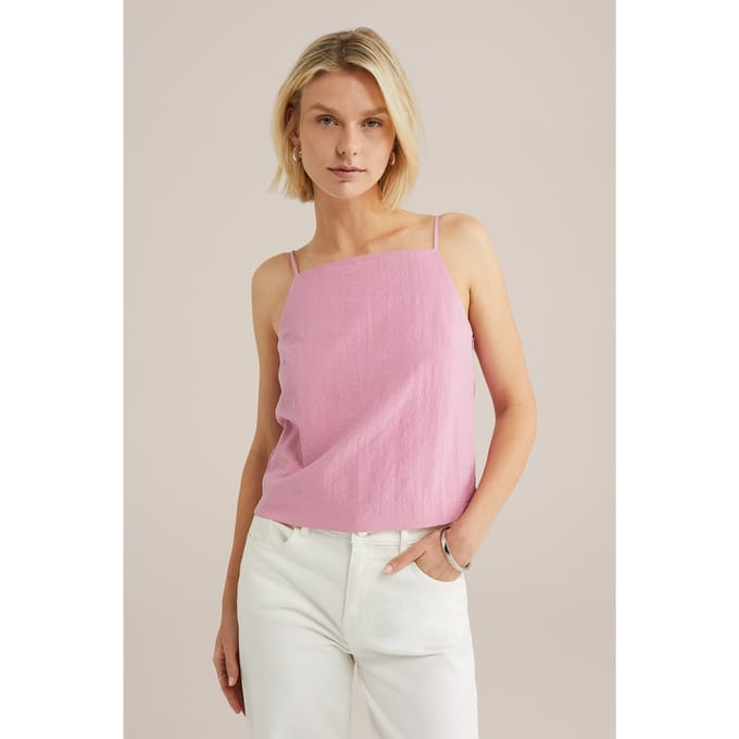 We Fashion Singlet Light Pink Größe: 3XL | Tanktops Outlet | Damen | Rosa