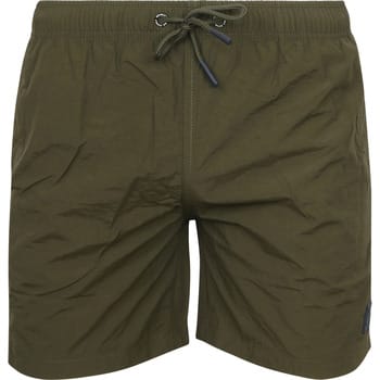 Suitable Zwembroek Plain Army Groen - Maat S - Heren zwemshort - Sneldrogend