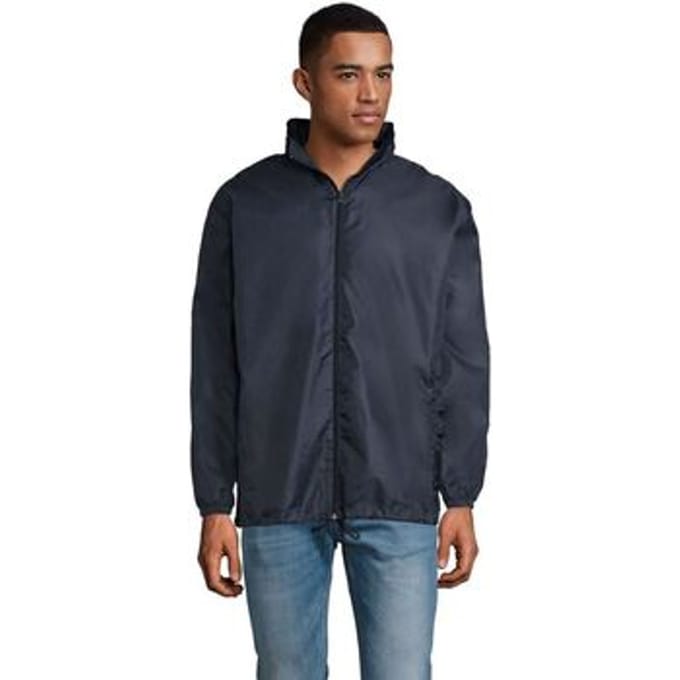 Windjack Sols SHIFT SPORT-UNISEX WATERAFSTOTENDE WINDBREAK MET CAPUCHON