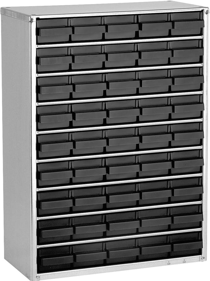 Raaco ESD Kast met 45 laden type 150-00 945-00