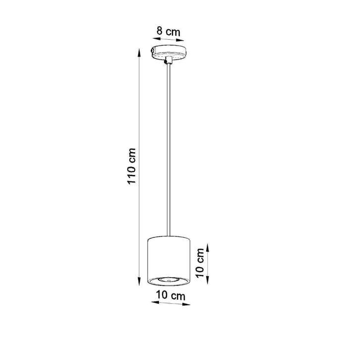 Hanglamp Sollux Lighting Orbis 1