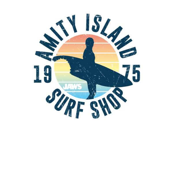 Jaws Amity Surf Shop Trui - Wit - M