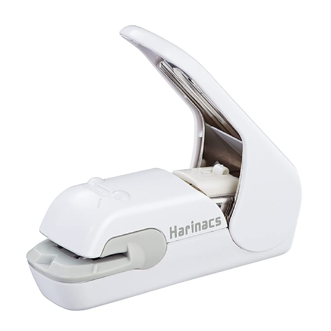 KOKUYO Nietloodjesloze nietmachine HarinaX Nietmachine, (Gatloos), Druk, Wit, SLN-MPH105W white