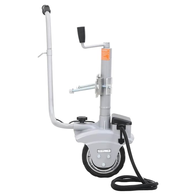 vidaXL - Elektrotrekker - gemotoriseerd - 12 - V - 350 - W - aluminium